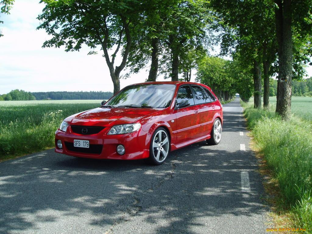 mazda, 323f, 